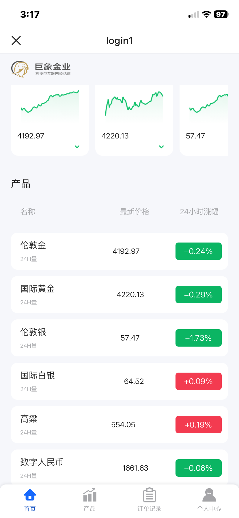 交易所七【演示站】